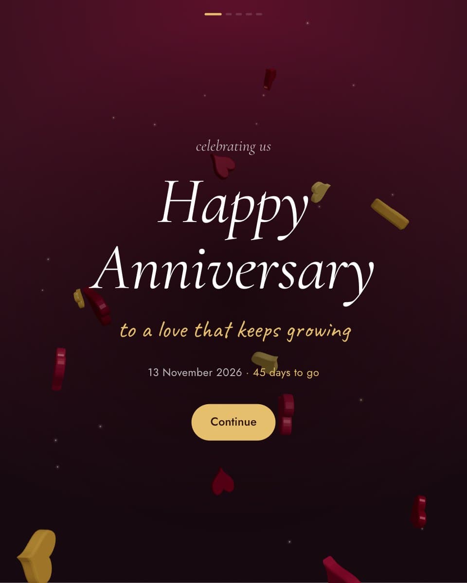 Anniversary — 3D Celebration