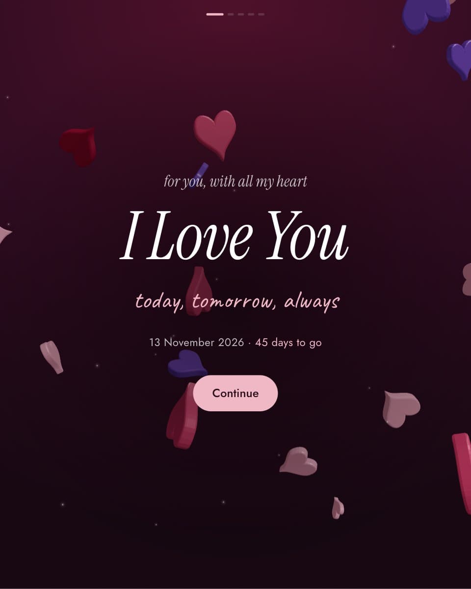 Love — 3D Journey of Hearts