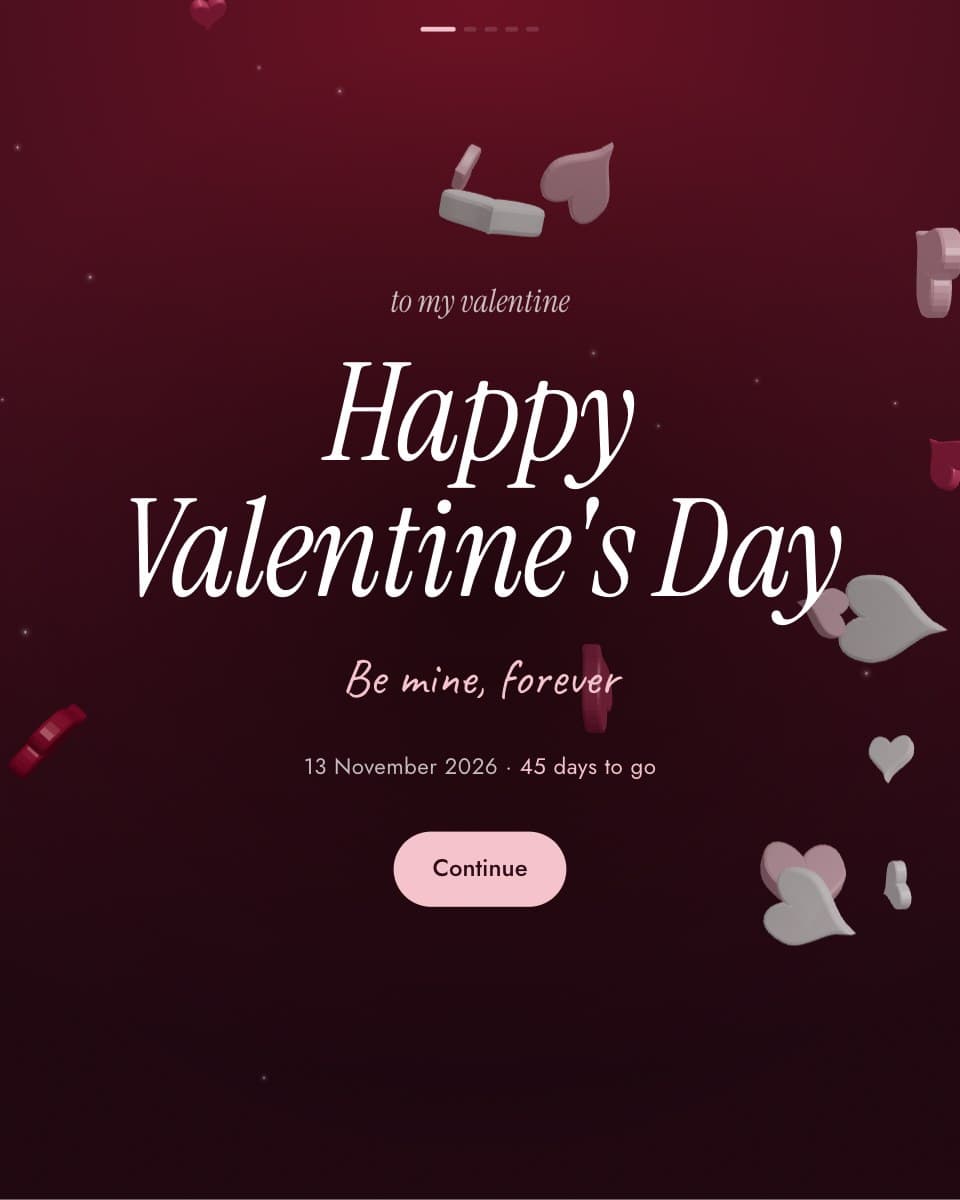 Valentine's Day — Floating Hearts